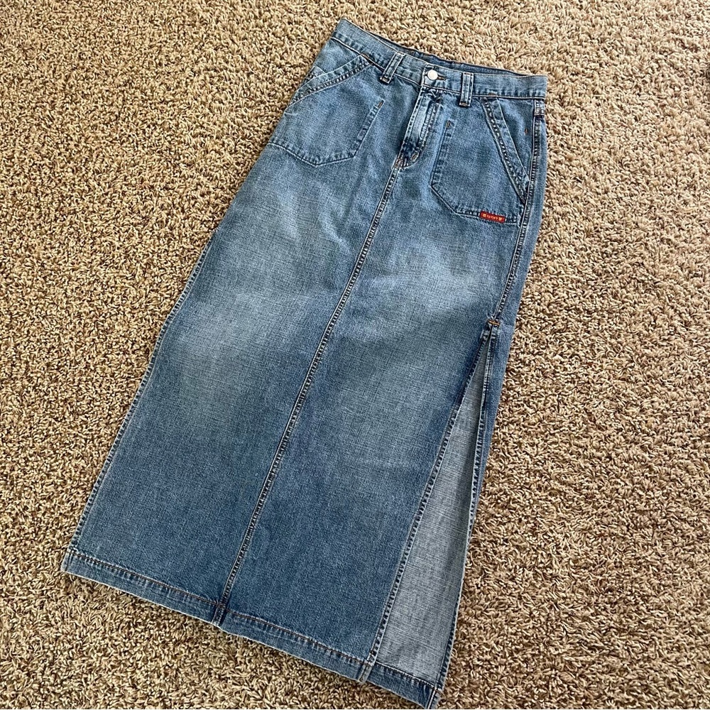 Vintage Lucky Brand Denim Skirt - Picture 4 of 5